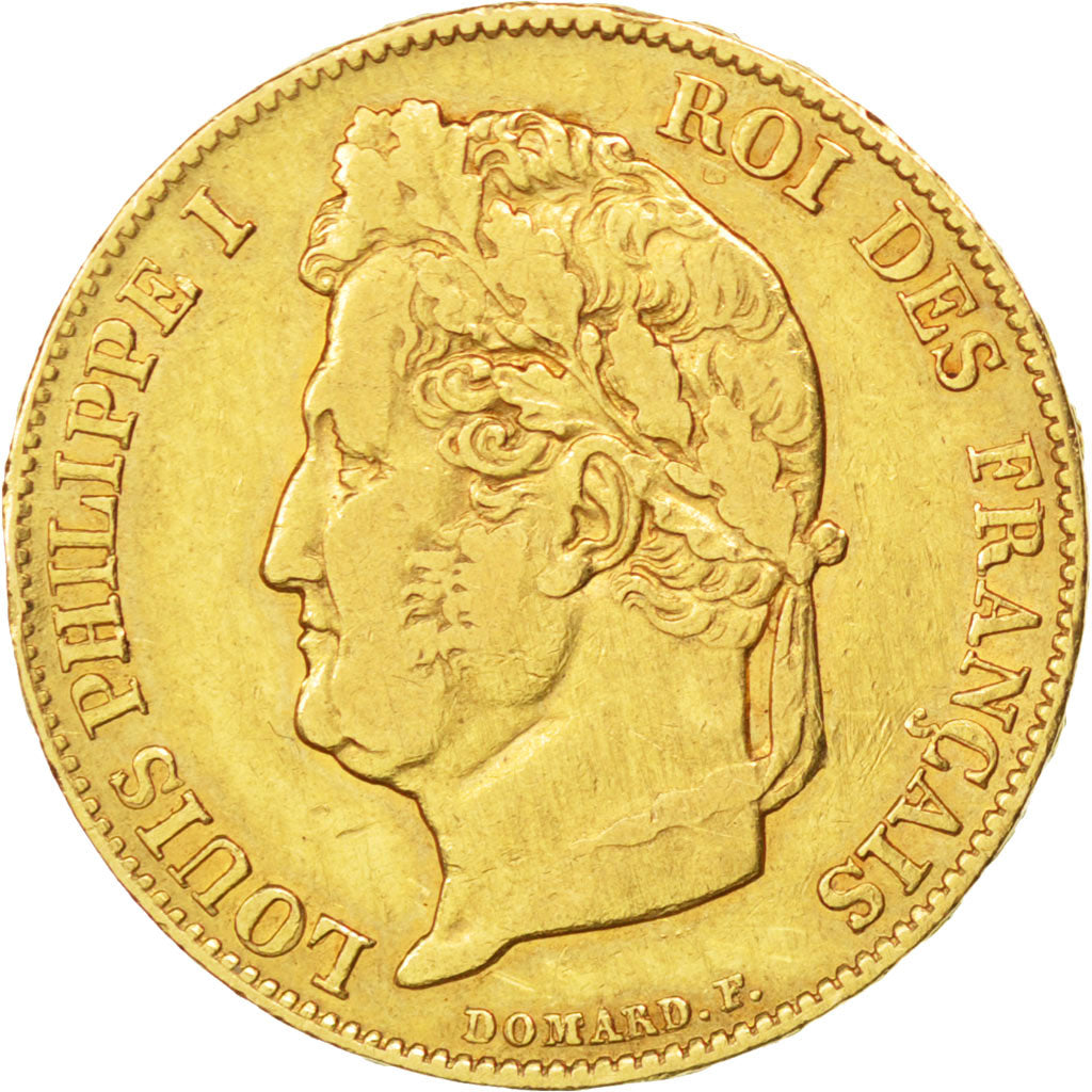Monnaie, France, Louis-Philippe, 20 Francs, 1839, Paris, TTB, Or, Gadoury:1031