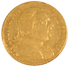 FRANCE, Louis XVIII, 20 Francs, 1814, Paris, KM #706.1, EF(40-45), Gold,...