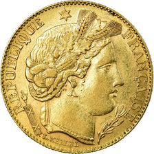 Monnaie, France, Cérès, 10 Francs, 1896, Paris, TTB+, Or, Gadoury:1016