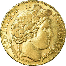 Coin, France, Cérès, 10 Francs, 1899, Paris, AU(55-58), Gold, Gadoury:1016