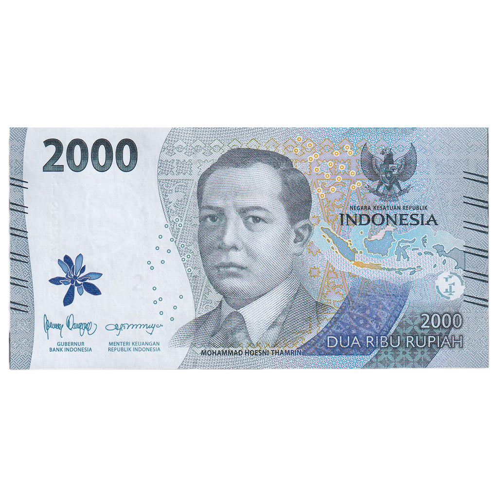 Nota, Indonésia, 2000 Rupiah, 2022, UNC(65-70)