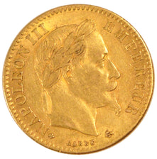 Francia, Napoleon III, Napoléon III, 10 Francs, 1862, Strasbourg, BB+, Oro,...