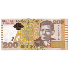 Banknote, KYRGYZSTAN, 200 Som, KM:22, EF(40-45)