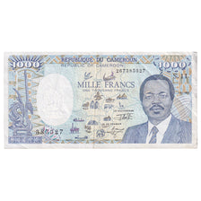 Banknote, Cameroon, 1000 Francs, 1992, 1992-01-01, KM:26a, EF(40-45)
