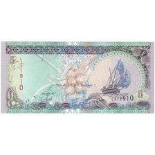 Geldschein, Malediven, 5 Rufiyaa, 2011, Undated, KM:18d, UNZ
