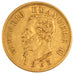ITALY, 10 Lire, 1863, Torino, KM #9.2, EF(40-45), Gold, 18.5, 3.19