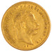 HUNGARY, 4 Forint 10 Francs, 1870, Kormoczbanya, KM #454.2, AU(50-53), Gold,...