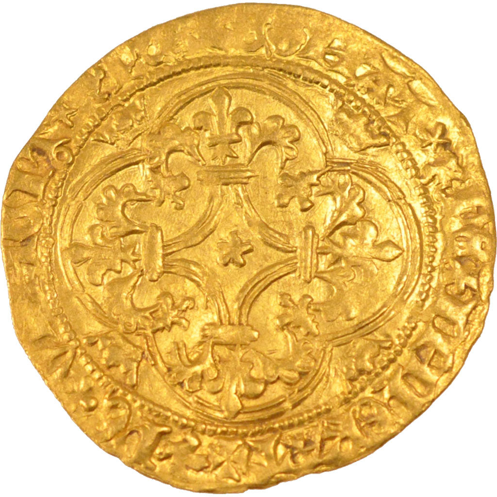 FRANCE, Ecu d'or, La Rochelle, EF(40-45), Gold, Duplessy #369, 3.81