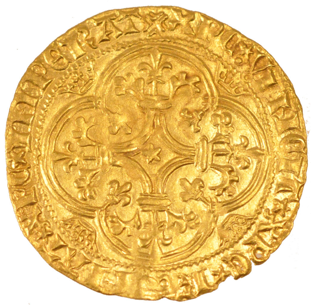 FRANCE, Ecu d'or, Montpellier, AU(55-58), Gold, Duplessy #369, 3.82