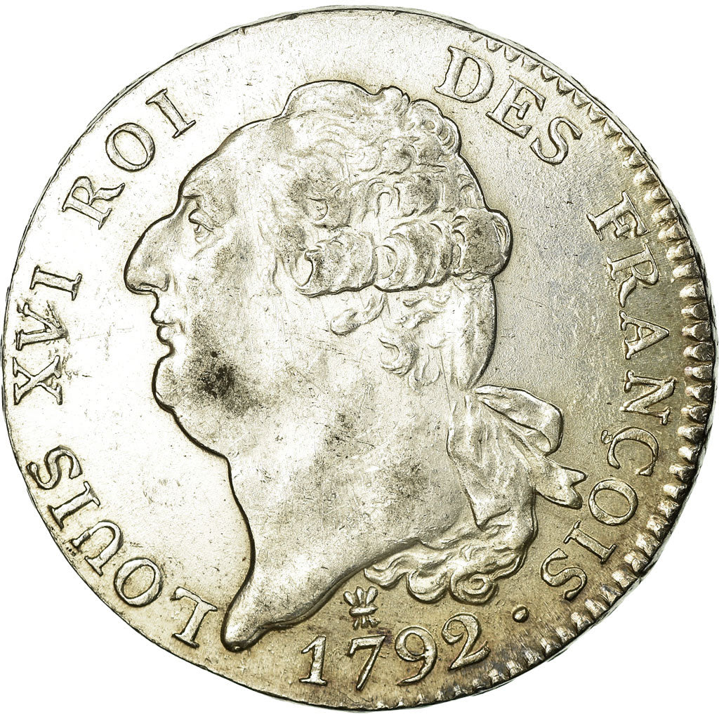 Coin, France, Écu de 6 livres françois, ECU, 6 Livres, 1792, Limoges