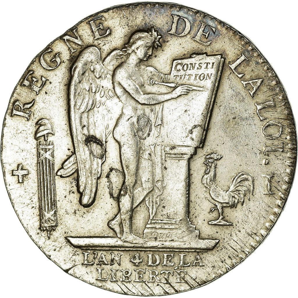 Coin, France, Écu de 6 livres françois, ECU, 6 Livres, 1792, Limoges