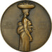 Francia, medaglia, Colonies, Haute-Volta, Femme Dioula, 1930, Monier, SPL