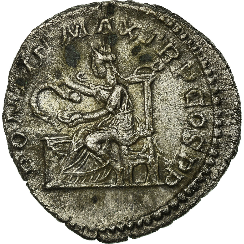 Coin, Macrinus, Denarius, Roma, AU(55-58), Silver, RIC:23