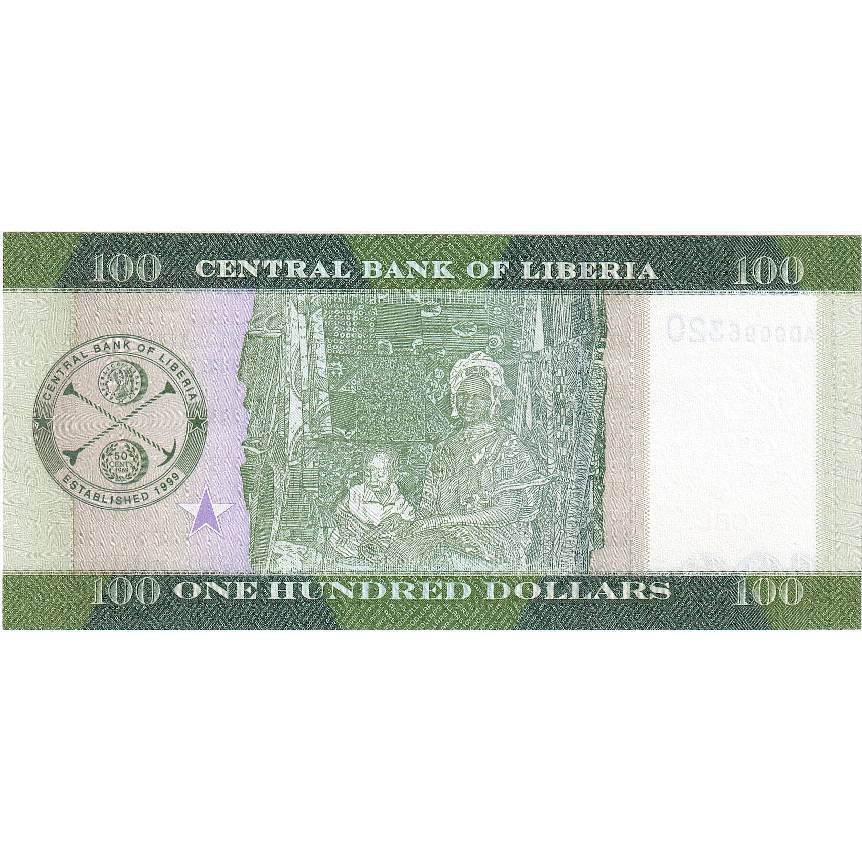 Liberia, 100 Dollars, 2017, UNC(65-70)