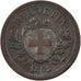 SWITZERLAND, Rappen, 1851, Paris, KM #3.1, AU(50-53), Bronze, 1.47