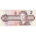 2 Dollars, 1986, Canadá, KM:94b, MBC