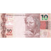 Brazylia, 10 Reais, 2010, KM:253, UNC(65-70)