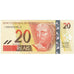 Banknote, Brazil, 20 Reais, KM:254, AU(55-58)