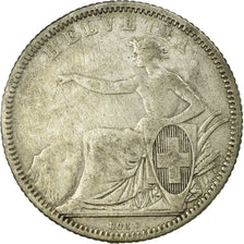 Monnaie, Suisse, Franc, 1860, Bern, TTB, Argent, KM:9a