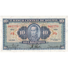 Bolivia, 10 Bolivianos, 1928, 1928-07-20, KM:130, UNC(65-70)
