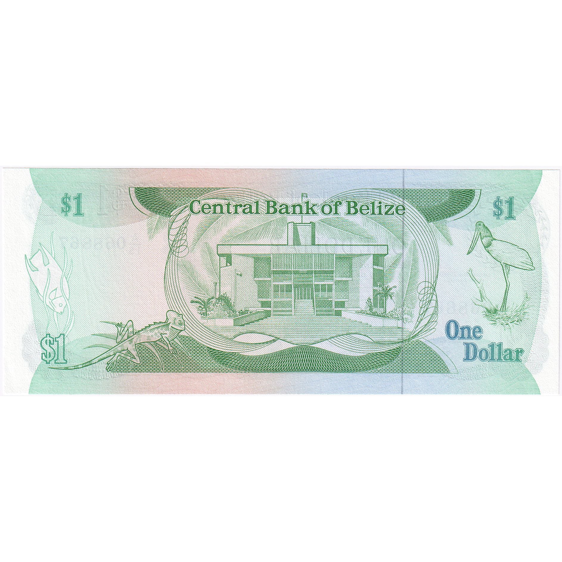 Banknote, Belize, 1 Dollar, 1987, 1987-01-01, UNC(65-70)