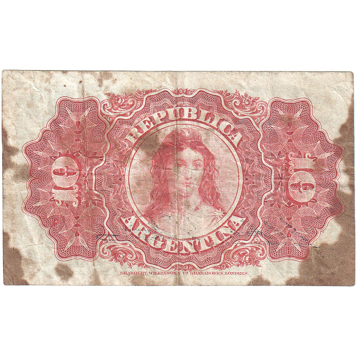 Argentina, 10 Centavos, KM:228a, VF(20-25)