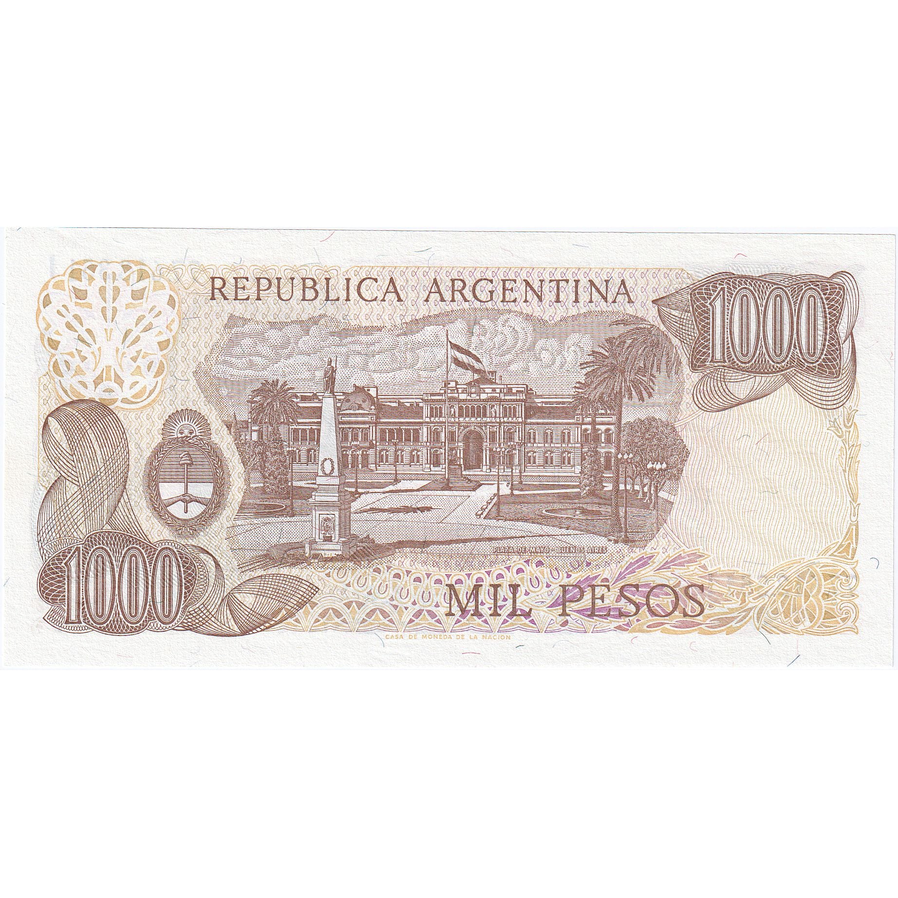 Argentinien, 1000 Pesos, KM:299, UNZ