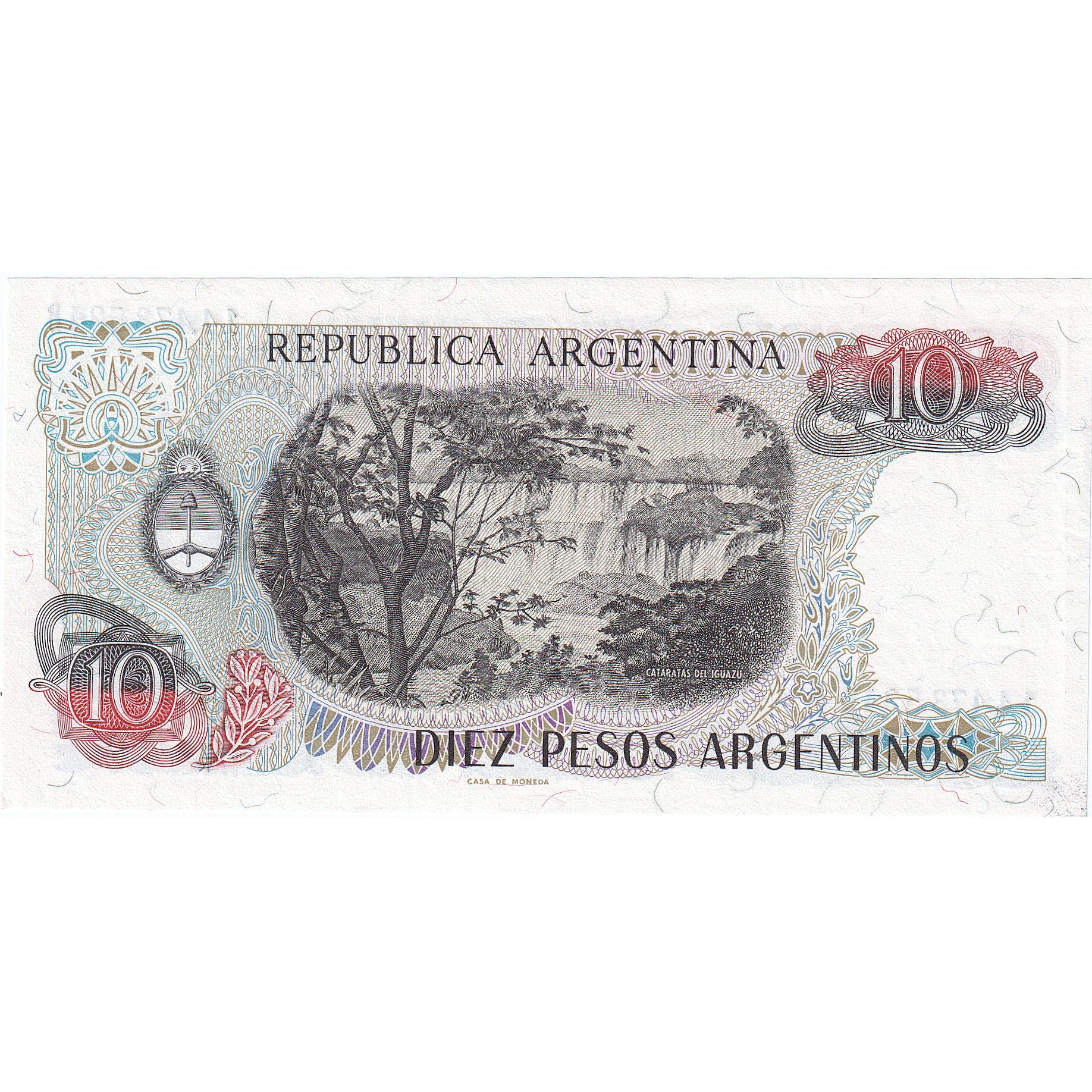 Argentinië, 10 Pesos Argentinos, KM:313a, NIEUW
