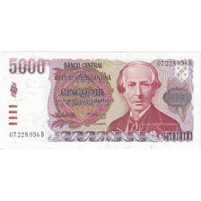 Argentinien, 5000 Pesos Argentinos, KM:318a, UNZ