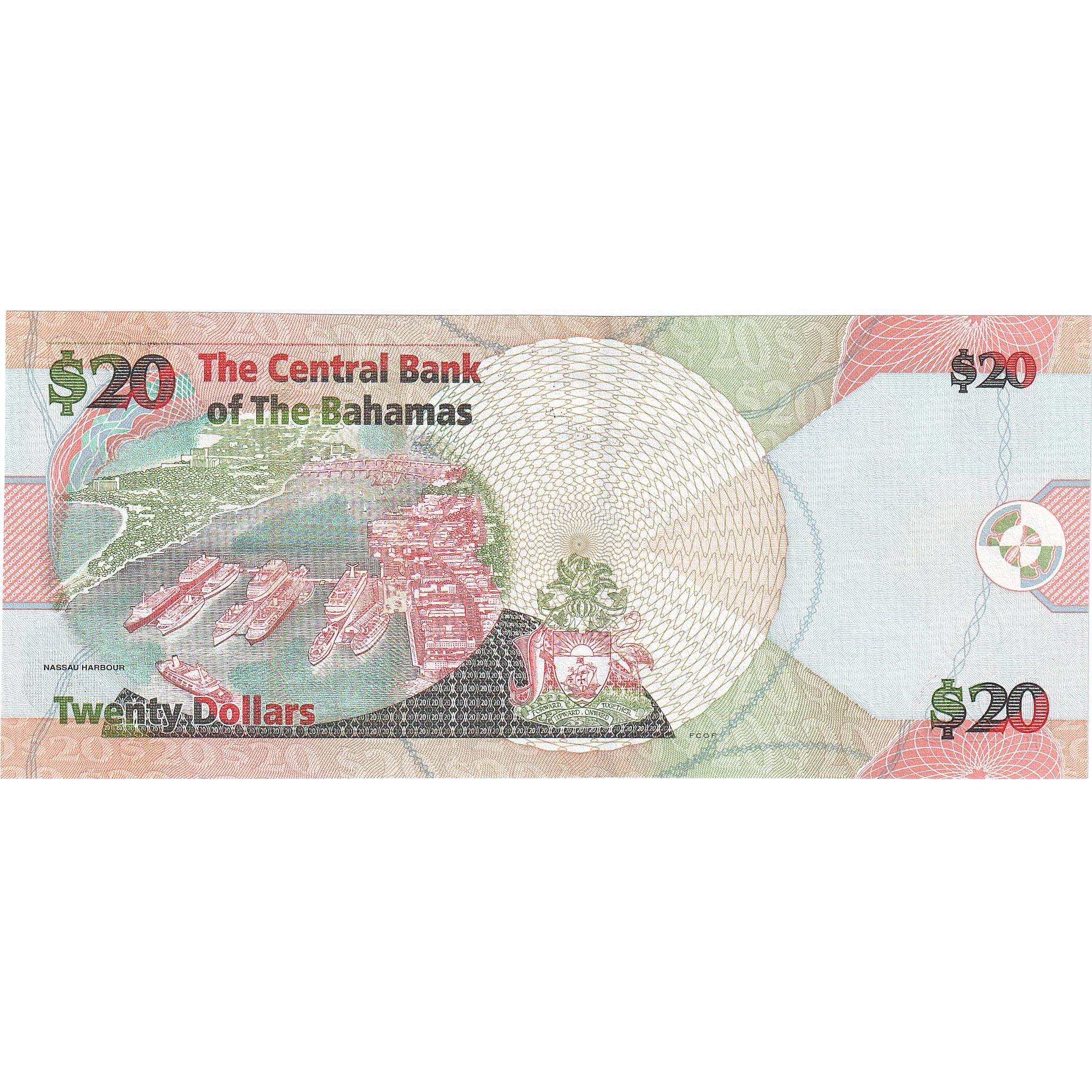 Bahamas, 20 Dollars, 2006, KM:65a, UNC(65-70)