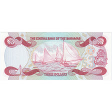 Banknote, Bahamas, 3 Dollars, 1974, UNC(65-70)