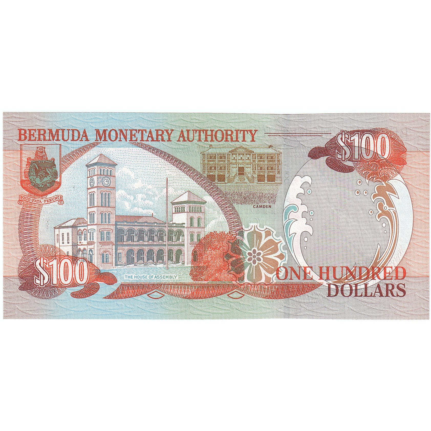 Bermuda, 100 Dollars, 2000, 2000-05-24, KM:55a, NIEUW