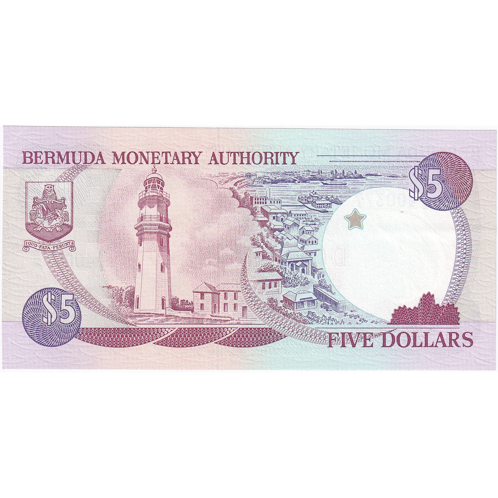 Bermuda, 5 Dollars, 1997, 1997-06-10, KM:41d, UNZ