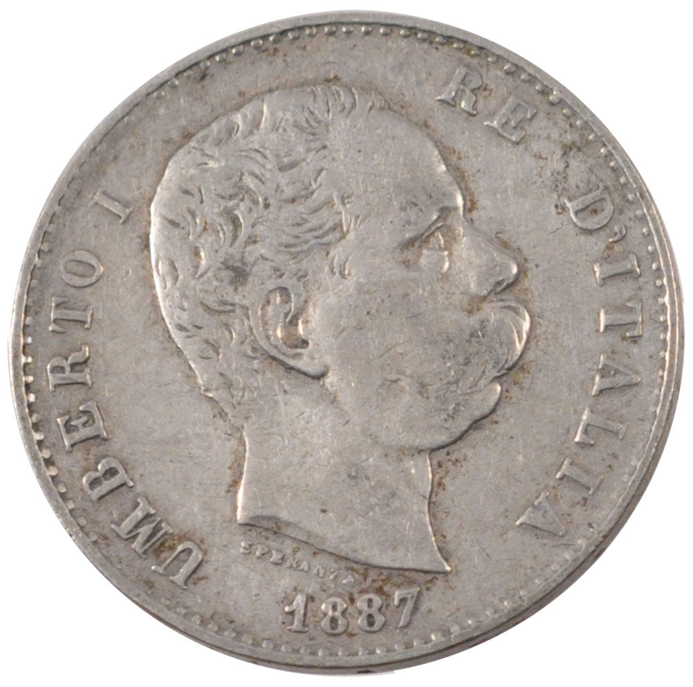 Italie, Umberto Ier, 1 Lire