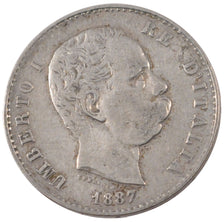 Italie, Umberto Ier, 1 Lire