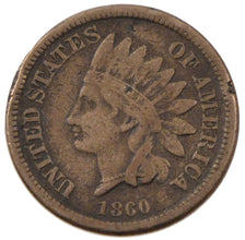 UNITED STATES, Indian Head Cent, Cent, 1860, U.S. Mint, KM #90, VF(30-35),...