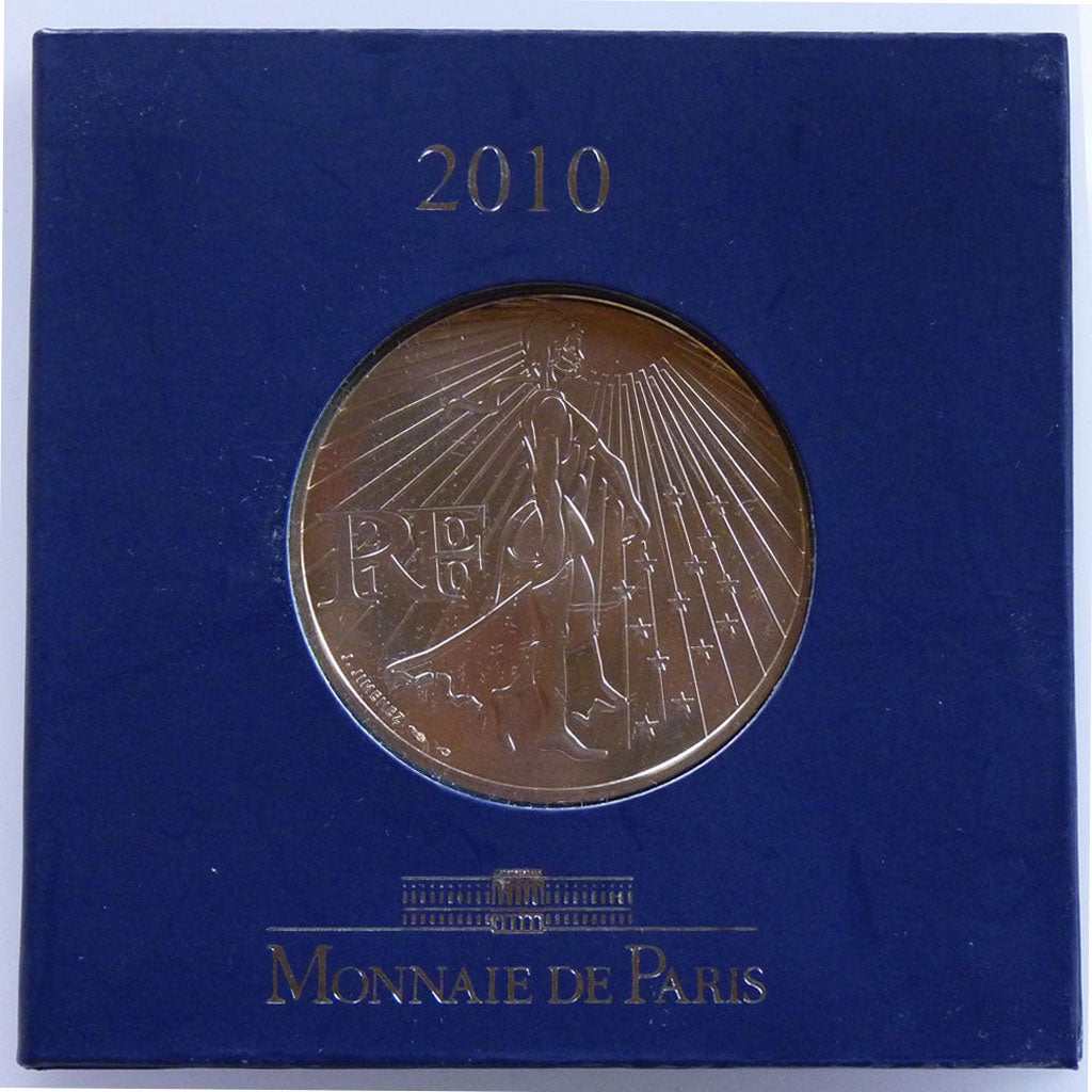 France, 50 Euro, 2010, MS(65-70), Silver, 36.00