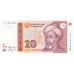 Banknote, Tajikistan, 10 Somoni, 1999, UNC(65-70)