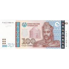 Banknote, Tajikistan, 100 Somoni, 1999, UNC(65-70)