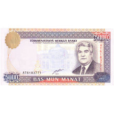 Turkmanistan, 5000 Manat, 2000, KM:9, UNC(65-70)