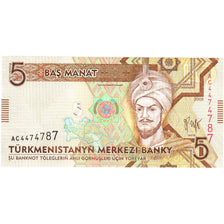 Turkmanistan, 5 Manat, UNC(65-70)