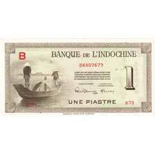 FRENCH INDO-CHINA, 1 Piastre, 1951, KM:76b, UNC(65-70)