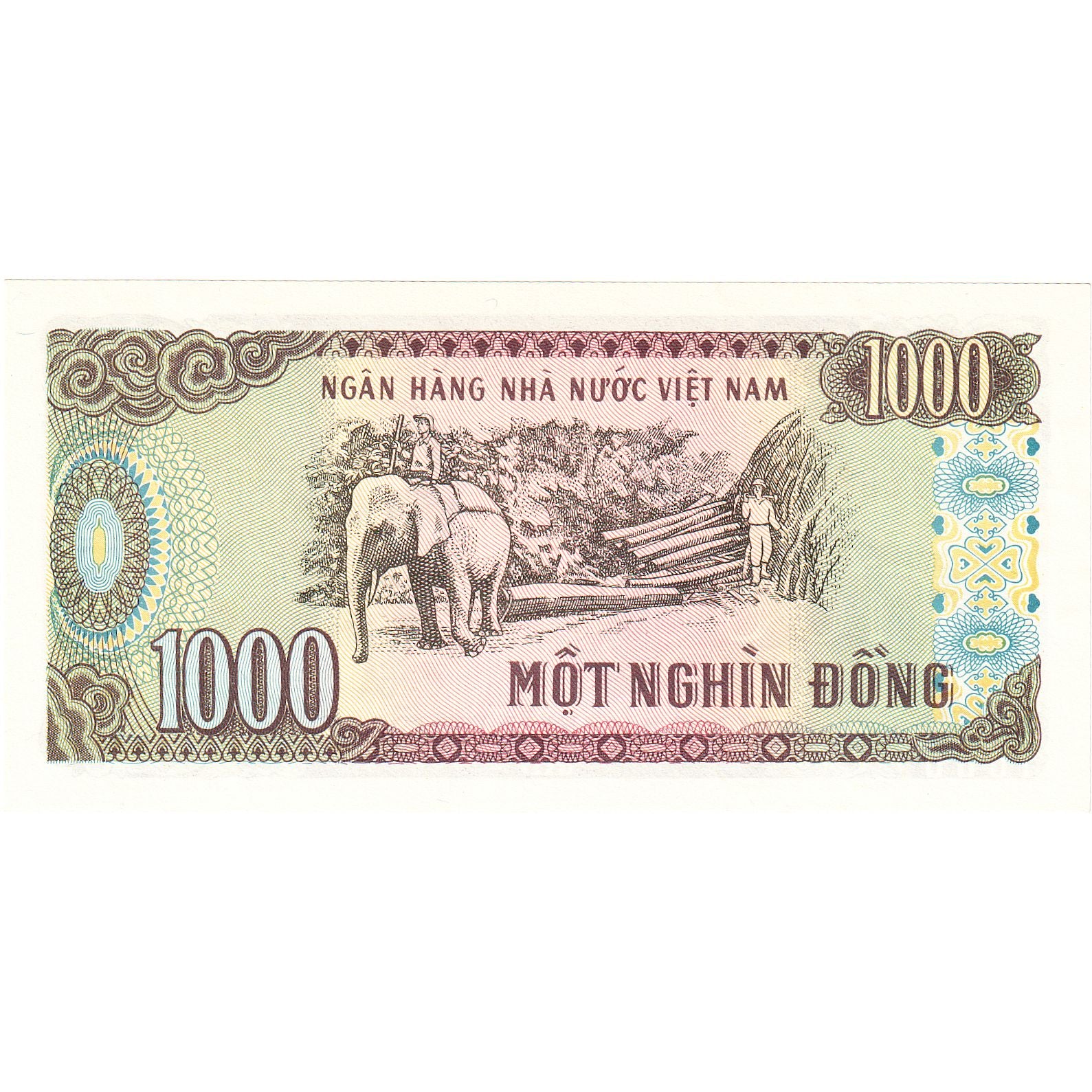 Banknote, Vietnam, 1000 D<ox>ng, 1988, Undated, KM:102a, UNC(65-70)