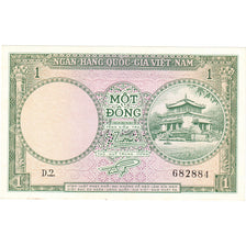 Banknote, Vietnam, 1 D<ox>ng, 1955, KM:1, UNC(65-70)