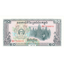 Kambodża, 10 Riels, 1979, KM:30a, UNC(65-70)