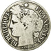 Moneda, Francia, Cérès, 2 Francs, 1871, Bordeaux, BC+, Plata, Gadoury:530
