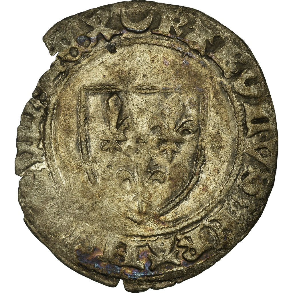 Coin, France, Blanc, Châlons-en-Champagne, VF(20-25), Billon, Duplessy:478