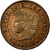 Moneda, Francia, Cérès, Centime, 1895, Paris, EBC+, Bronce, Gadoury:88