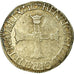Moneta, Francja, Henri IV, 1/4 Ecu, 1607, Saint L, EF(40-45), Srebro