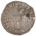 FRANCE, 1/4 Ecu, 1594, Bayonne, EF(40-45), Silver, Duplessy #1224, 9.57